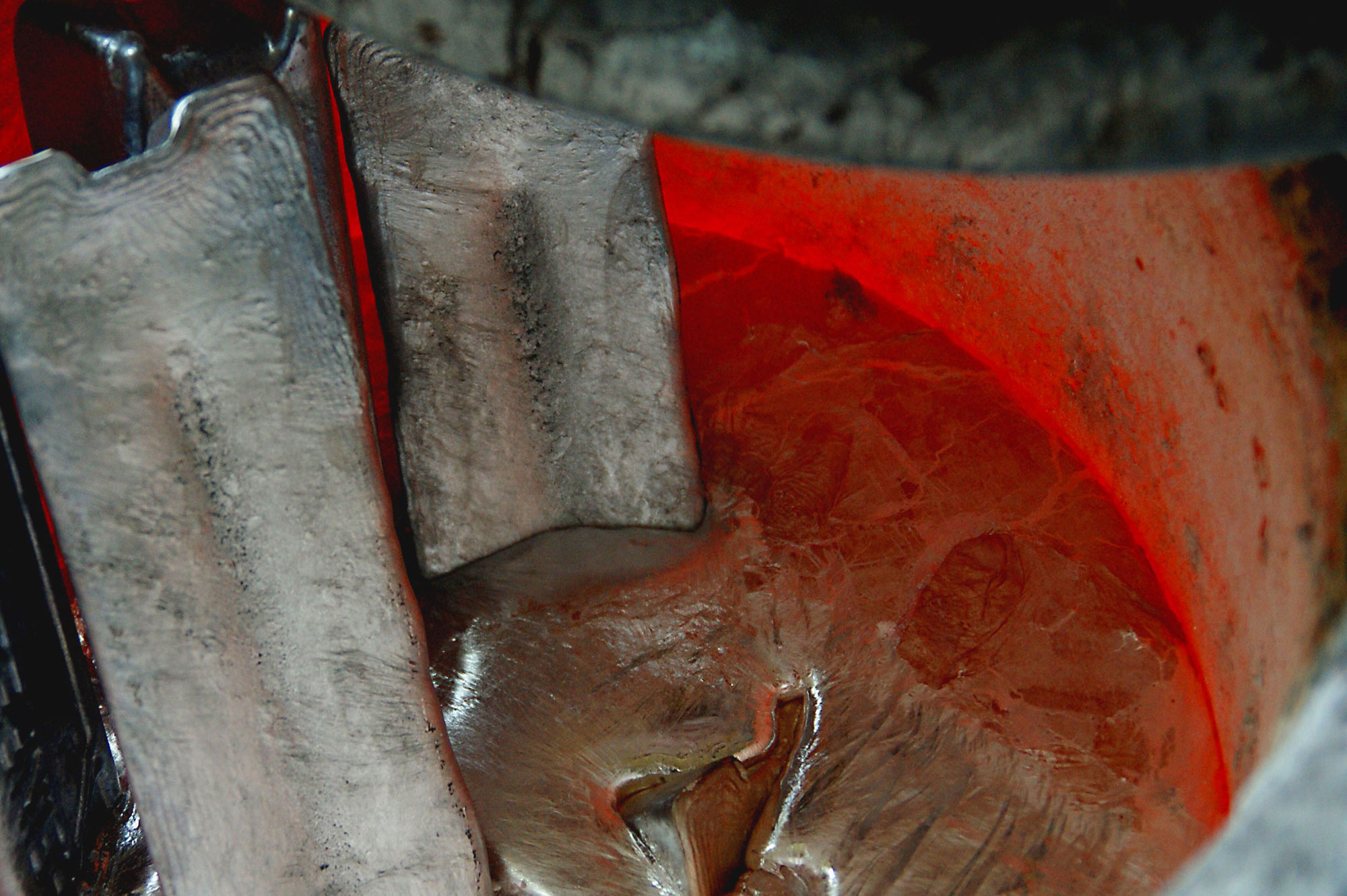 Kokillenguss - Schmelzen